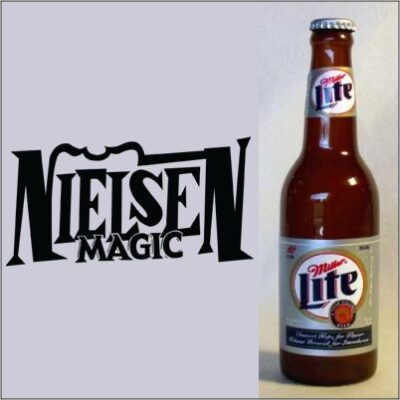 Botella de Desaparición Cerveza de Nielsen Magic