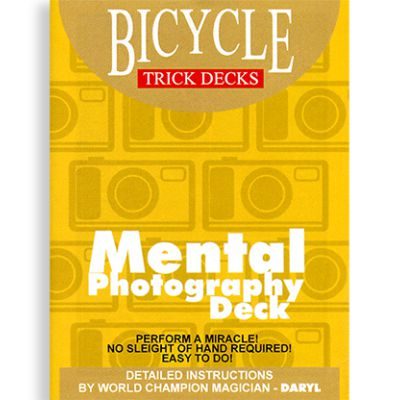 Baraja Mental Photographic Bicycle Roja