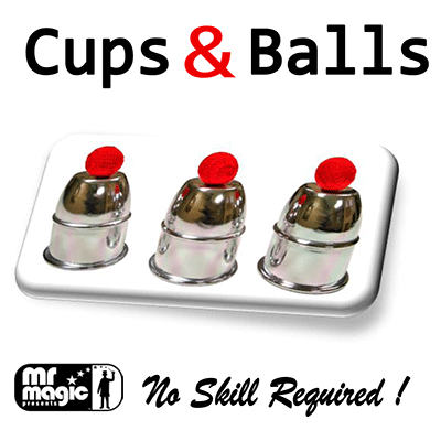 Cups and Balls (Aluminio Polishado) por Mr. Magic