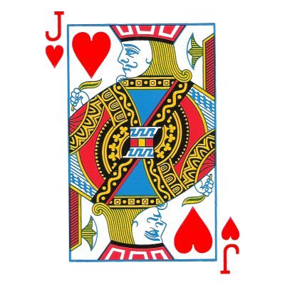 Baraja De Forzaje - Bicycle Roja - Jota de Corazones
