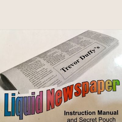 Periódico Liquido por Trevor Duffy