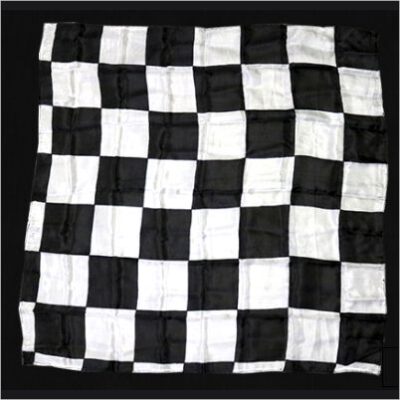 Pañuelo Ajedrez Negro (53 x 53cm) por Mr. Magic
