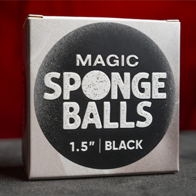 Set de 4 bolas de Espuma Negras de 1.5" por Murphys Magic