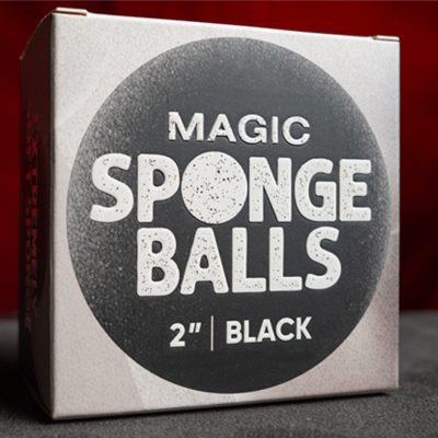 Set de 4 bolas de Espuma Negras de 2" por Murphys Magic