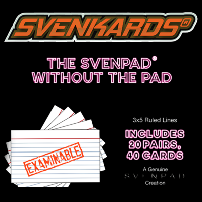 SvenKards (Con Líneas) de Brett Barry